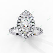 Hidden Halo Engagement Ring ENHI1490
